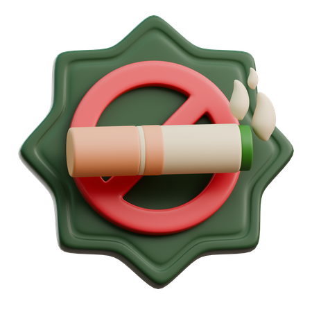 No Fumar  3D Icon