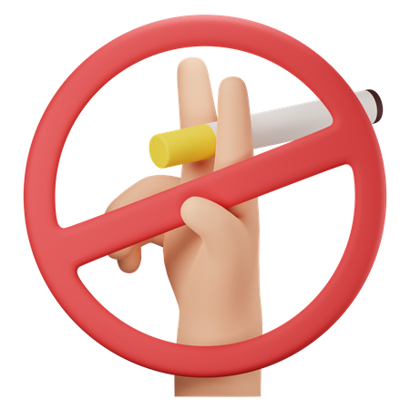 No fumar  3D Icon