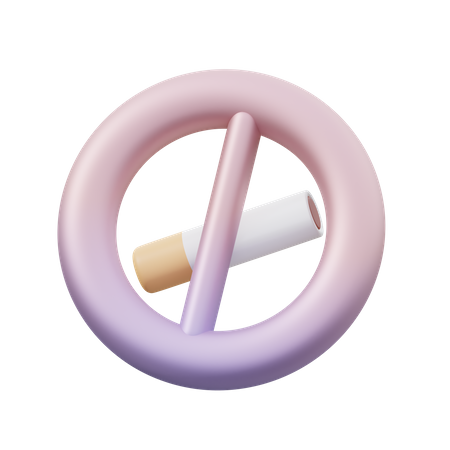 No Fumar  3D Icon