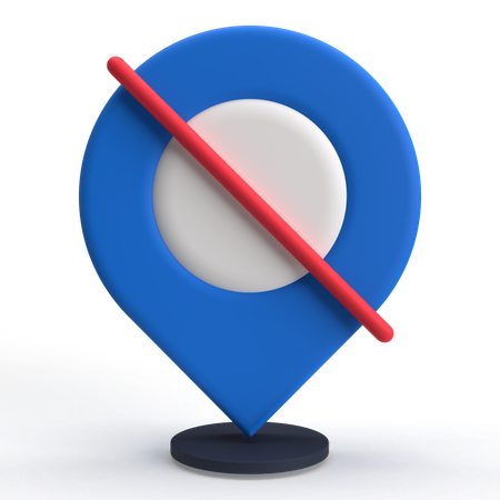 Kein GPS  3D Icon