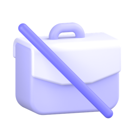 No Handbag  3D Icon