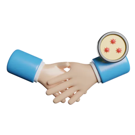 No Handshake  3D Icon
