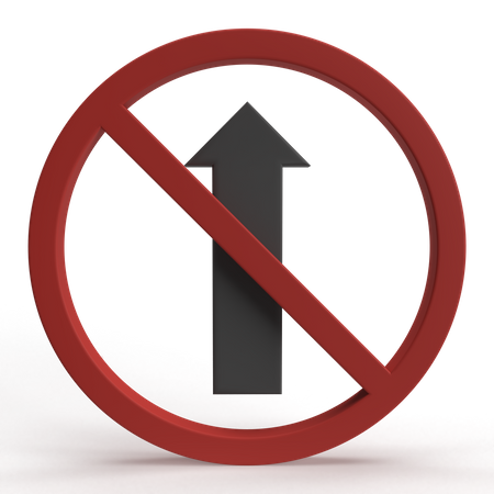 No heterosexual  3D Icon