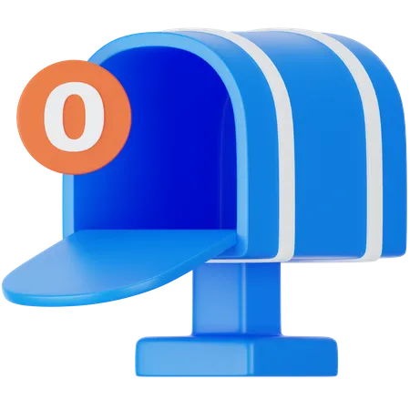 No Inbox  3D Icon