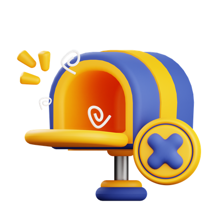 No Inbox  3D Icon