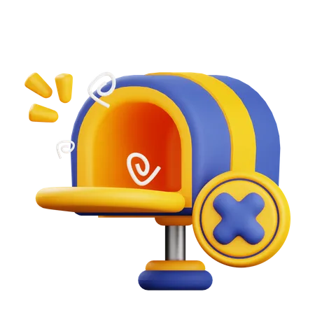 No Inbox  3D Icon