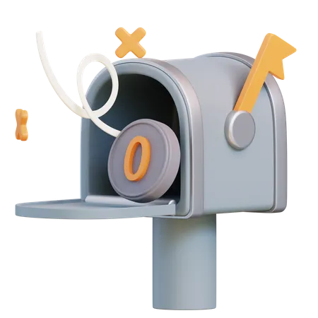 No Inbox  3D Icon