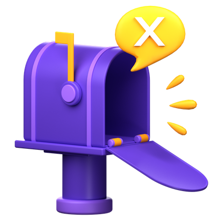 No Inbox  3D Icon