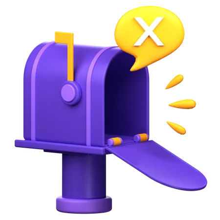 No Inbox  3D Icon