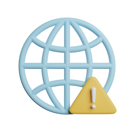 No Internet  3D Icon