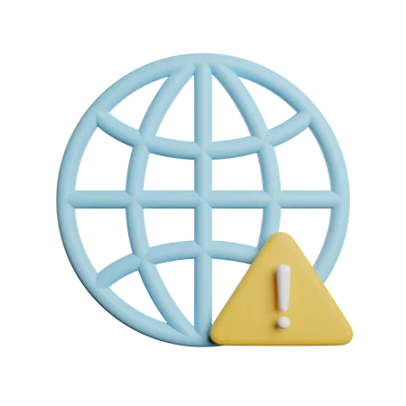 No Internet  3D Icon