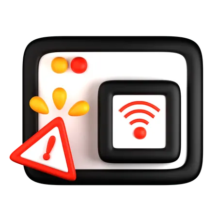 No Internet  3D Icon