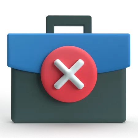 No Job  3D Icon