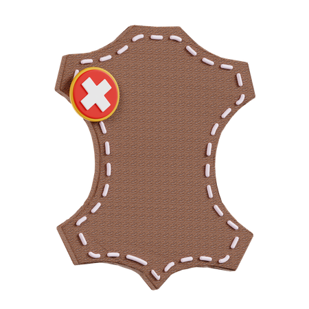 No Leather  3D Icon