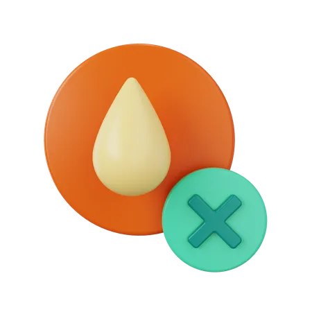 No Liquids  3D Icon