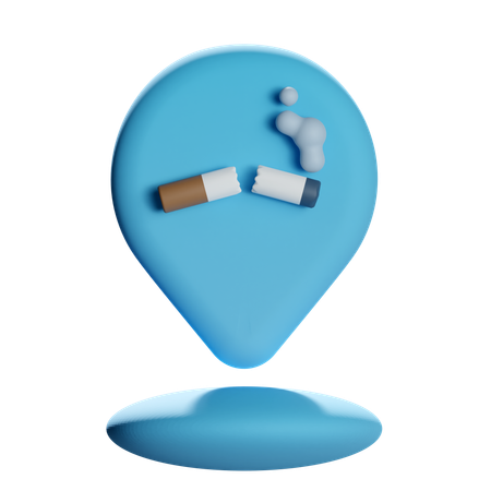 위치 핀 없음  3D Icon