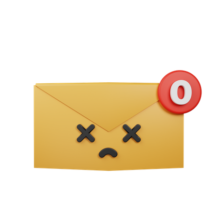 No Mail  3D Icon