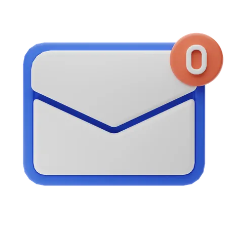 No Incoming Email 3D Icon