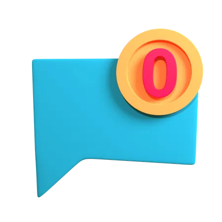 No Message  3D Icon