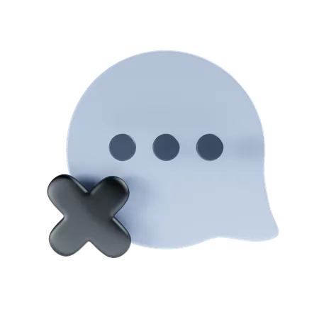 No Message  3D Icon