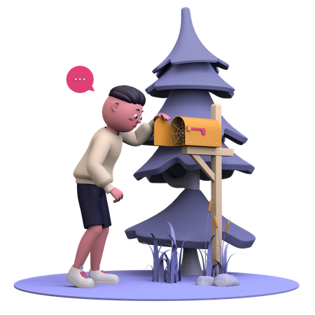 No Message  3D Icon