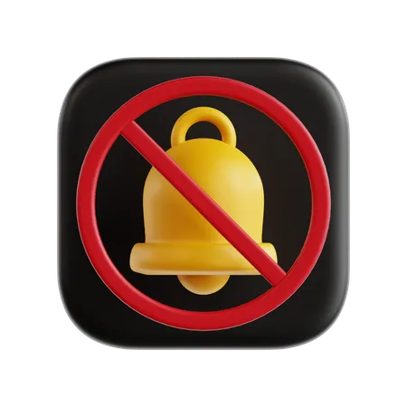 No molestar  3D Icon