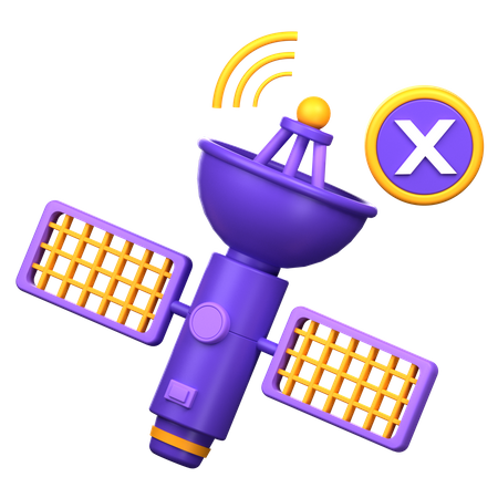 No Network  3D Icon