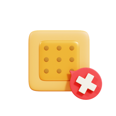 No Nicotine  3D Icon
