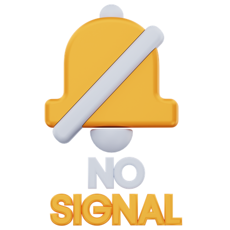 No Notification  3D Icon