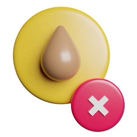 No Oil  3D Icon