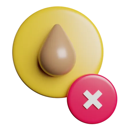 No Oil  3D Icon