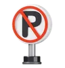 No Parking Board