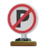 NO PARKING SIGN