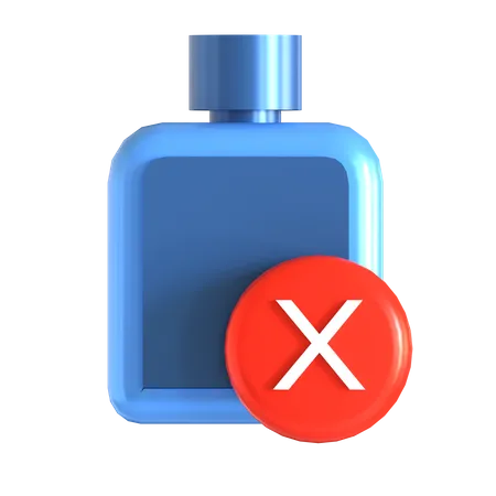No Perfume  3D Icon
