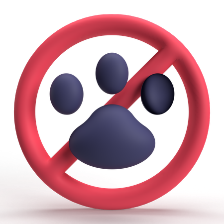 No Pet  3D Icon