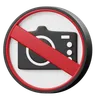 No Photography Sign