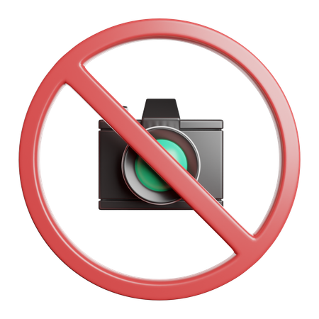 No Pictures  3D Icon