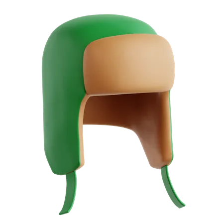 Sombrero ushanka  3D Icon