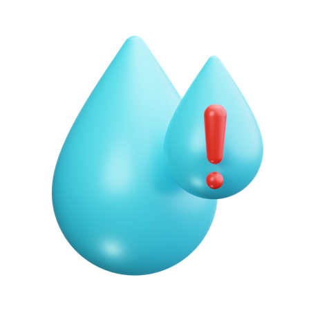 강수량 없음  3D Icon