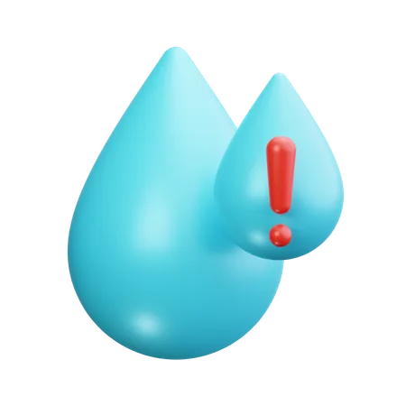 강수량 없음  3D Icon
