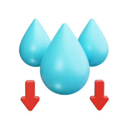 No Rainfall  3D Icon