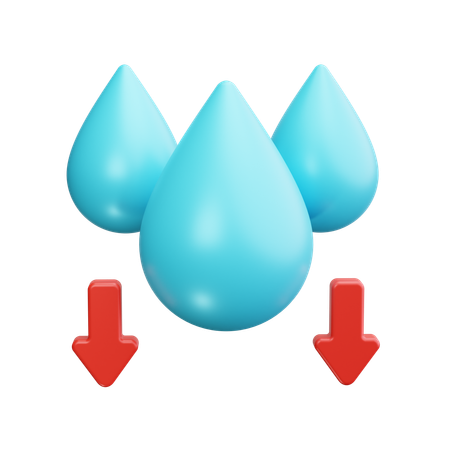 No Rainfall  3D Icon