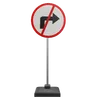 No Right Turn Sign