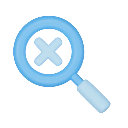 Search With Magnifying And Plus Symbol 3 D User Interface Icon 3D Icon