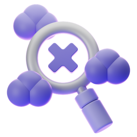 NO SEARCH  3D Icon