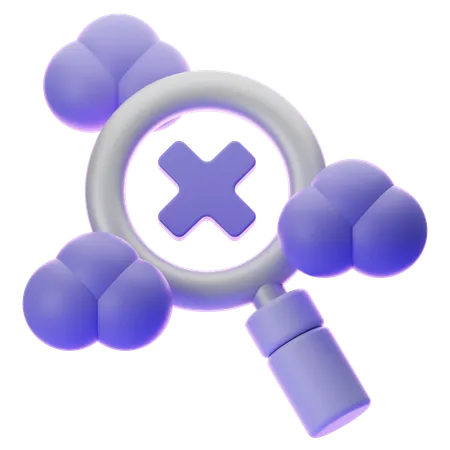 NO SEARCH  3D Icon