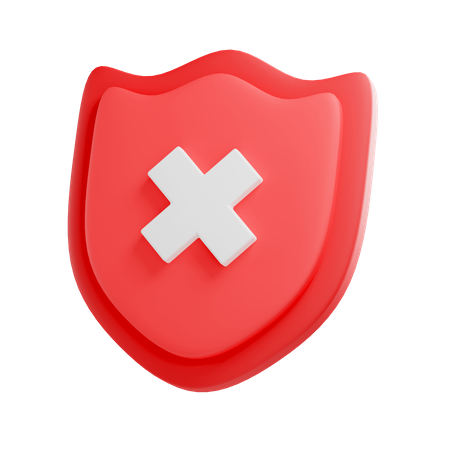 No Security  3D Icon