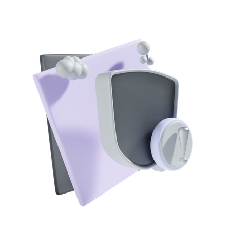 No Security  3D Icon
