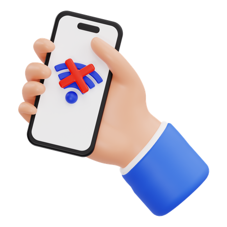 No Signal  3D Icon