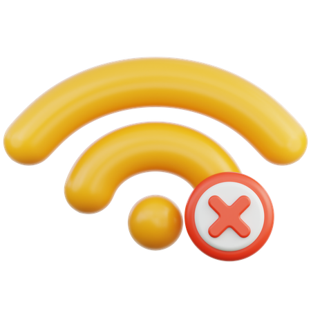 No Signal  3D Icon